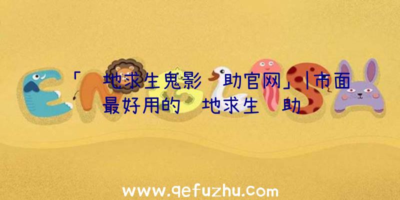 「绝地求生鬼影辅助官网」|市面最好用的绝地求生辅助
